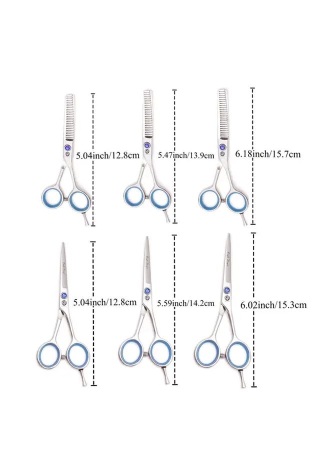 2Pcs S Size Hairdressing Scissors Japan Stainless Steel Hair Cutting Barber Thinning Shears - Image 5